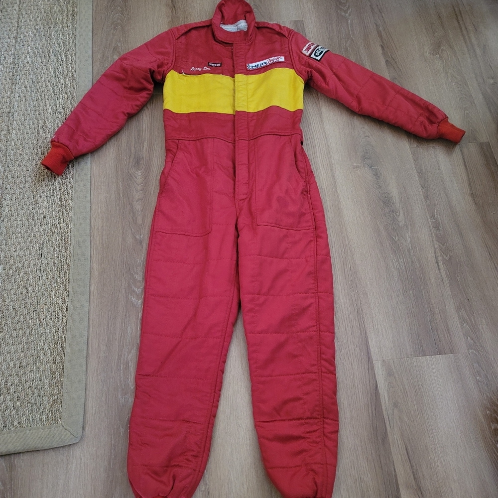 Simpson Racing Suit 3-2A/5 Red and Yellow